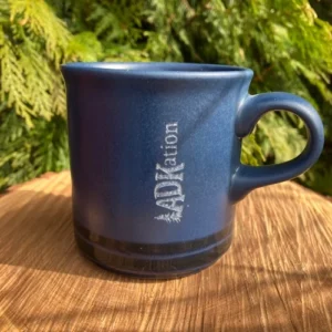 This ‘ADKation’ engraved coffee mug is the ideal companion for channeling that ADK vacation feeling all year long. A unique ADK vacation gift for you, and for your Adirondack mates!