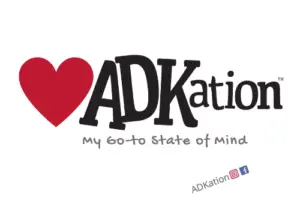 ADKation Life | Oval Adirondack vacation magnet featuring a red heart followed by the fun ‘ADK’ and ‘vacation’ word mash up, ‘ADKation.’ | This Love ADKation Magnet says it all for those who have come to discover the Adirondacks as their desired home away from home.